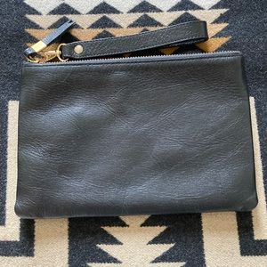 Madewell Leather Clutch